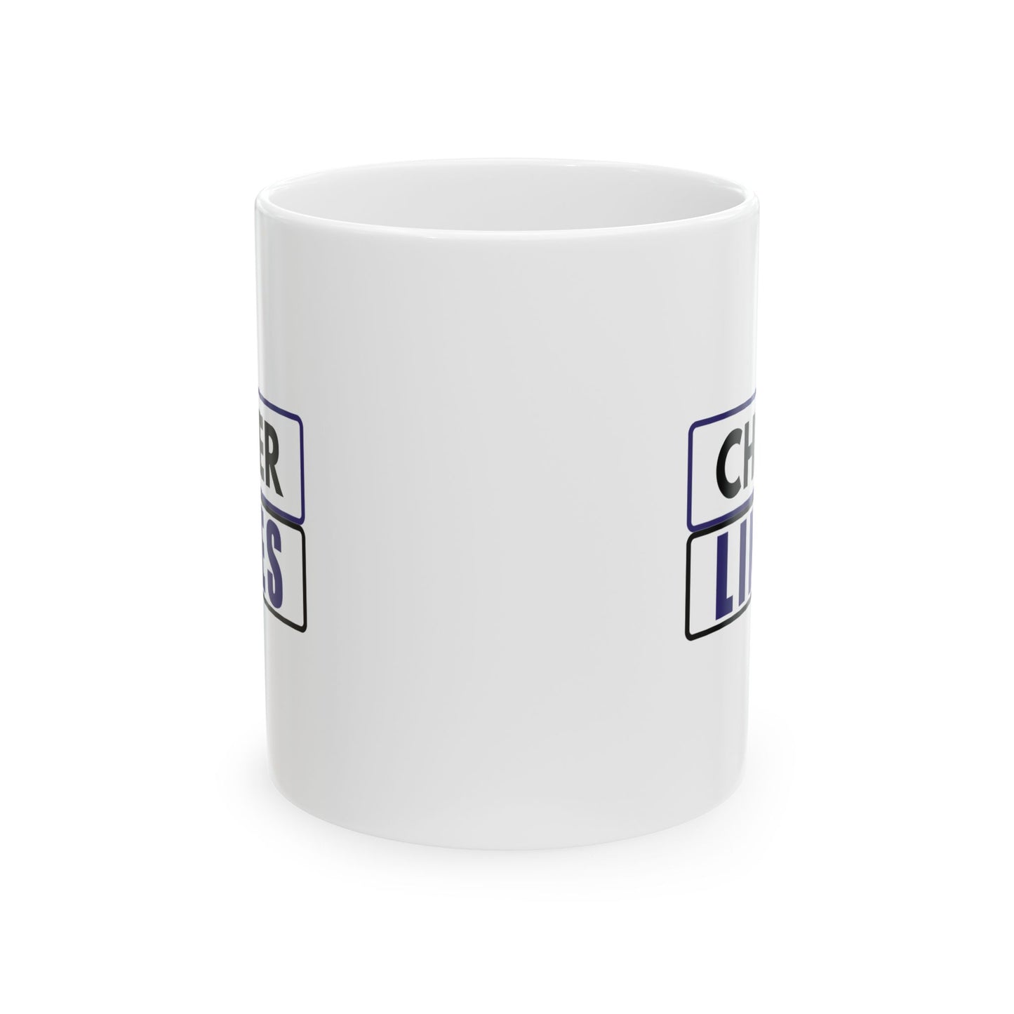 CHEER LINES Ceramic Mug