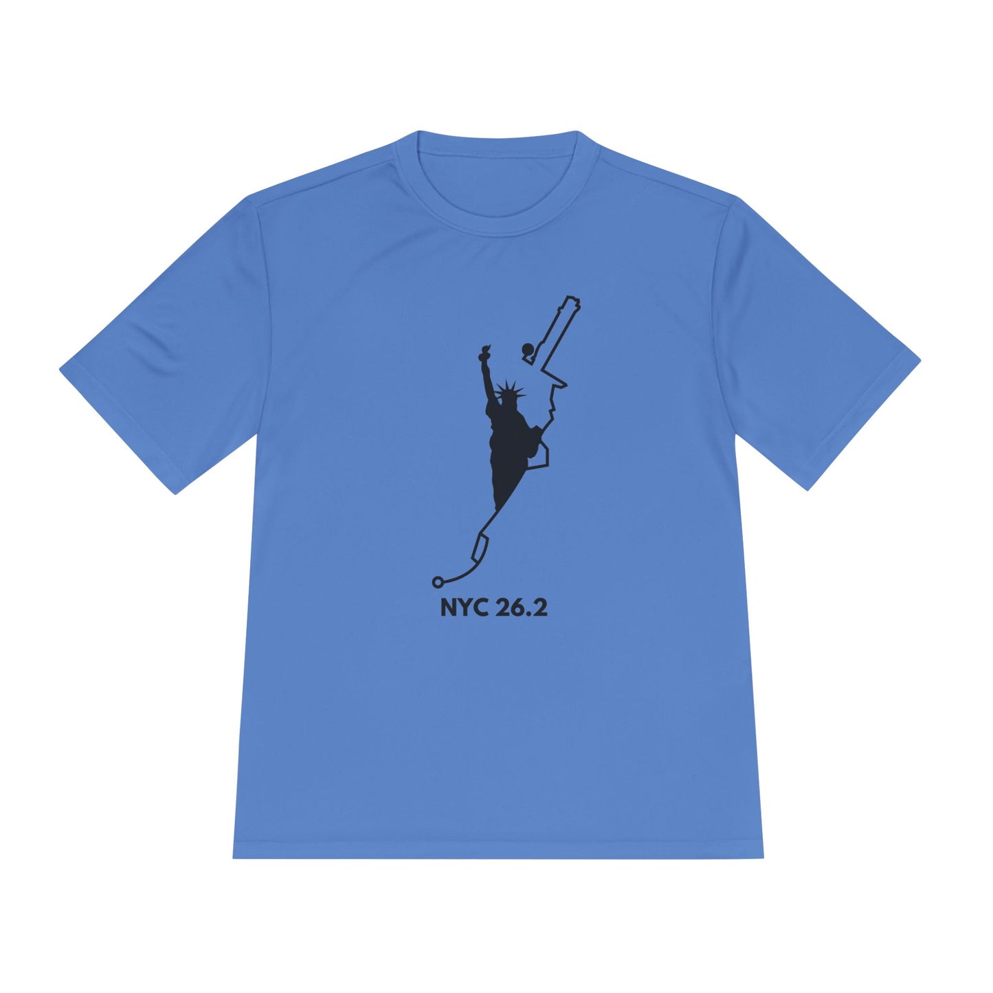 NYC MARATHON ROUTE 26.2 *Premium Athletic T-Shirt
