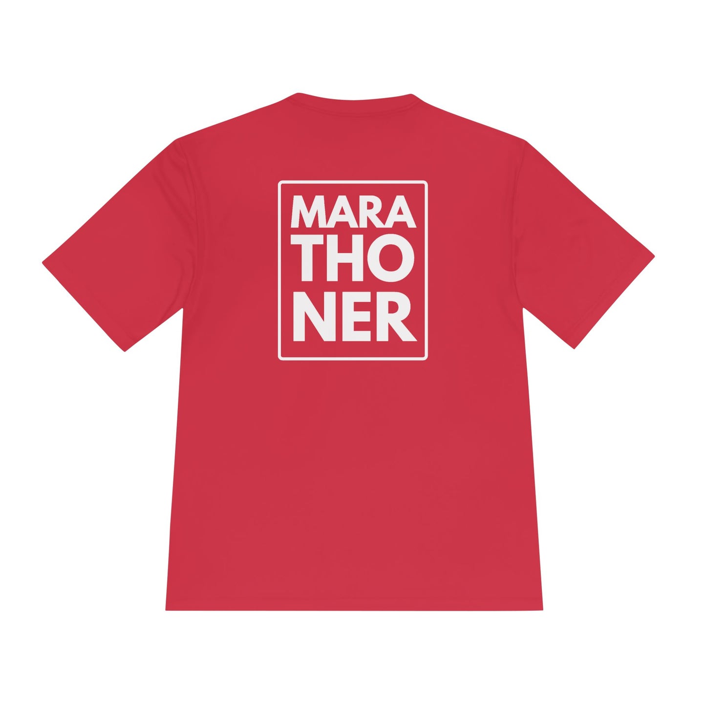 RUNNER MARATHONER Double sided *Premium Athletic T-Shirt