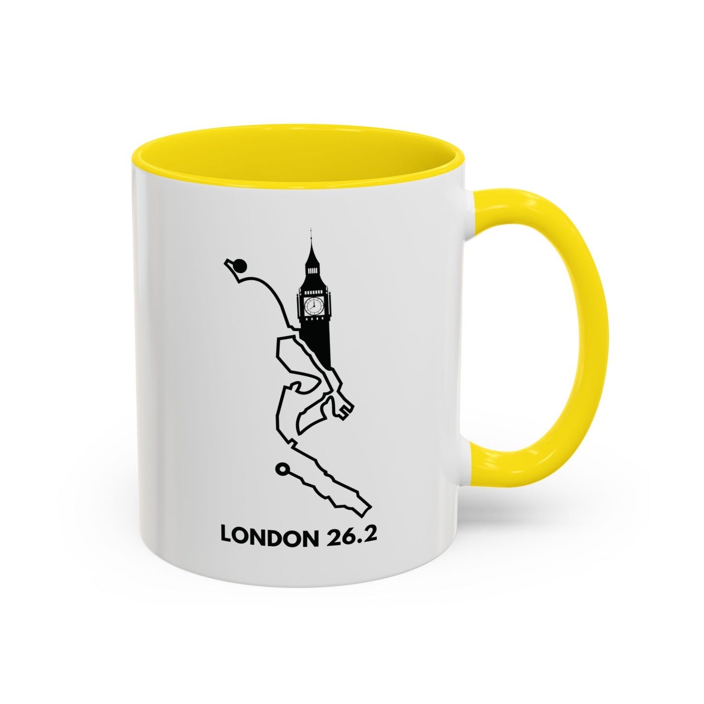 LONDON MARATHON ROUTE Mug