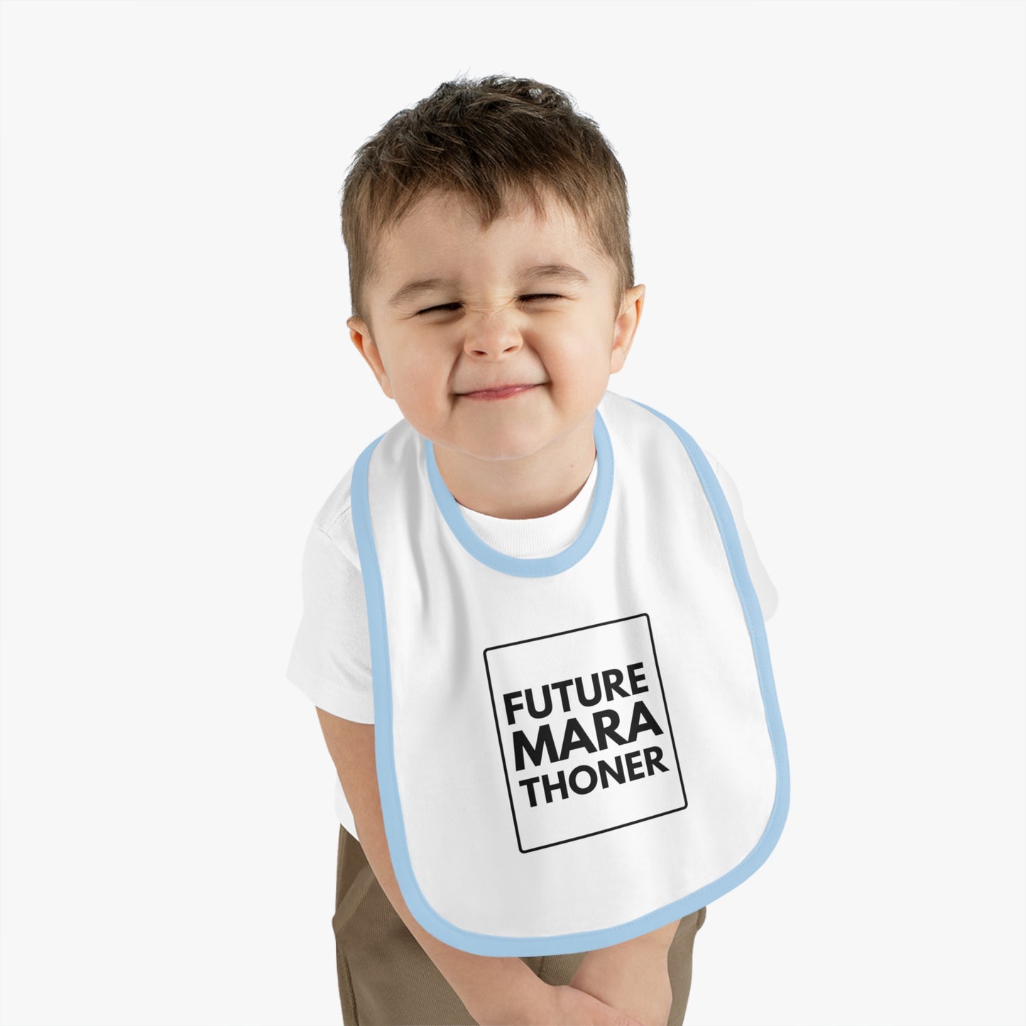 FUTURE MARATHONER Baby Bib