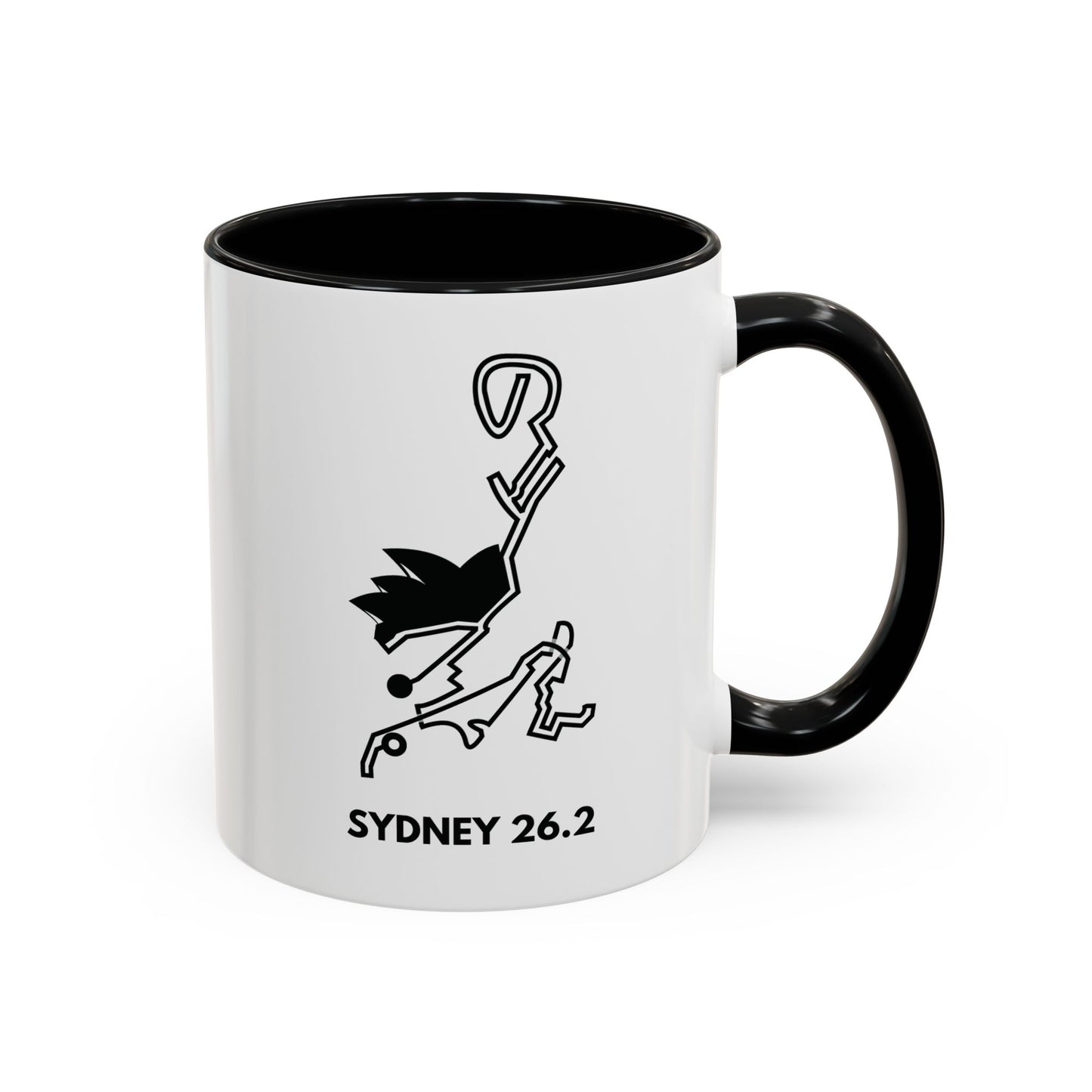 SYDNEY MARATHON ROUTE Mug