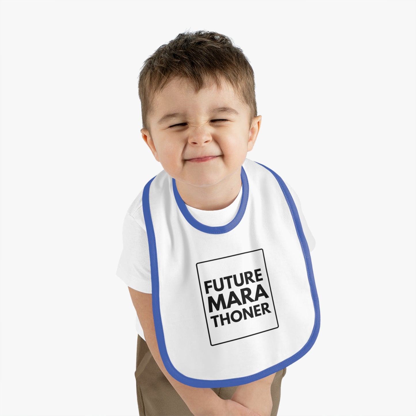 FUTURE MARATHONER Baby Bib