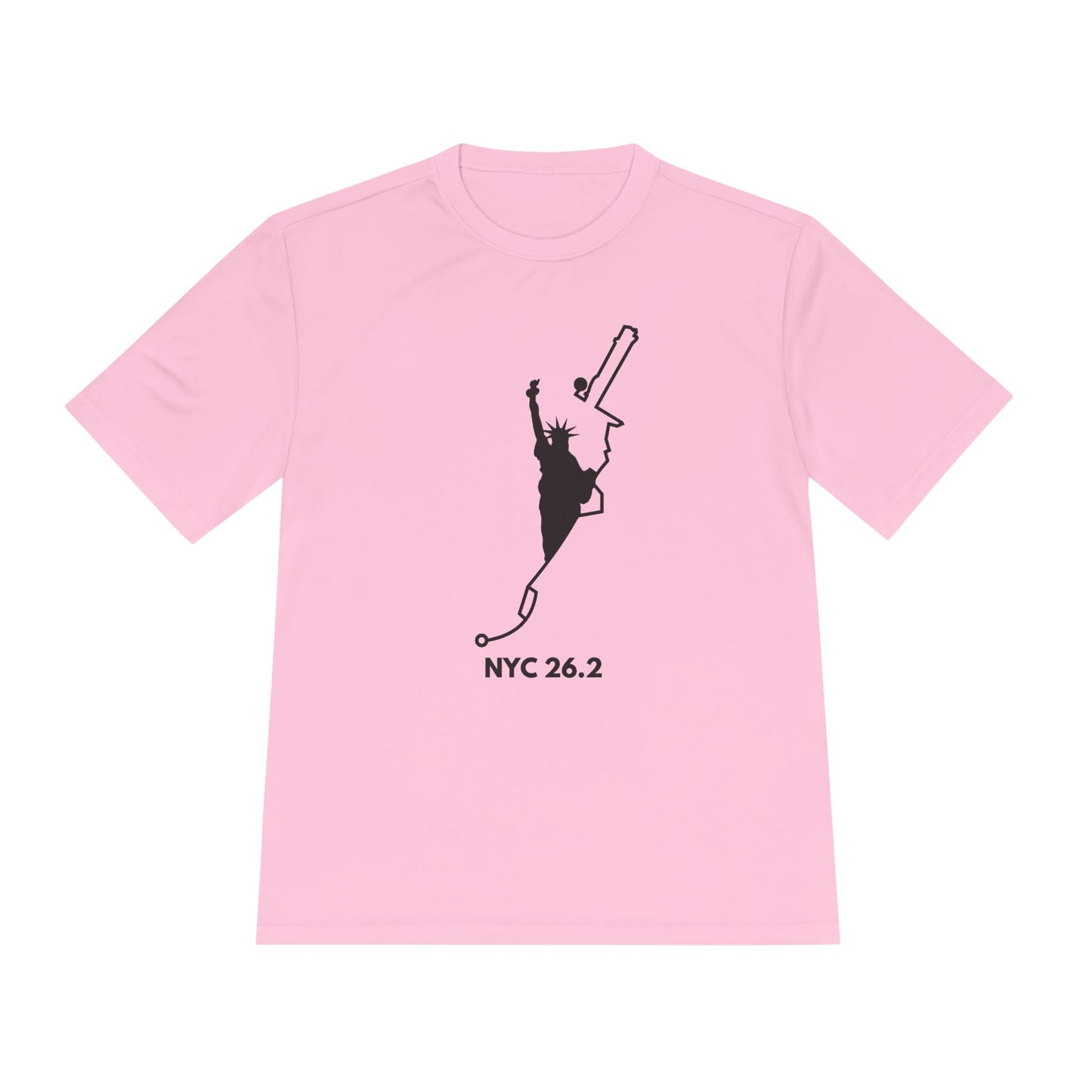 NYC MARATHON ROUTE 26.2 *Premium Athletic T-Shirt