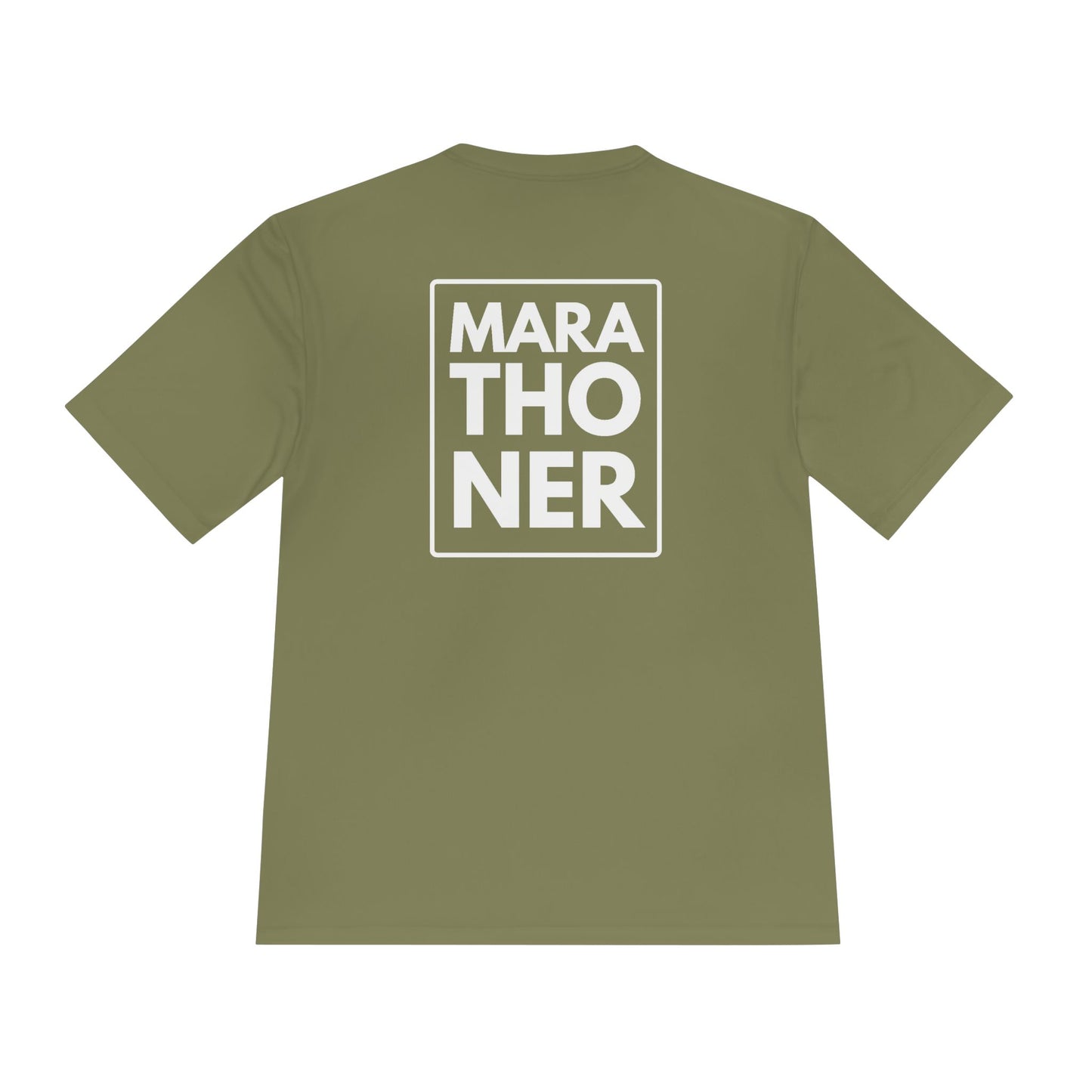 RUNNER MARATHONER Double sided *Premium Athletic T-Shirt