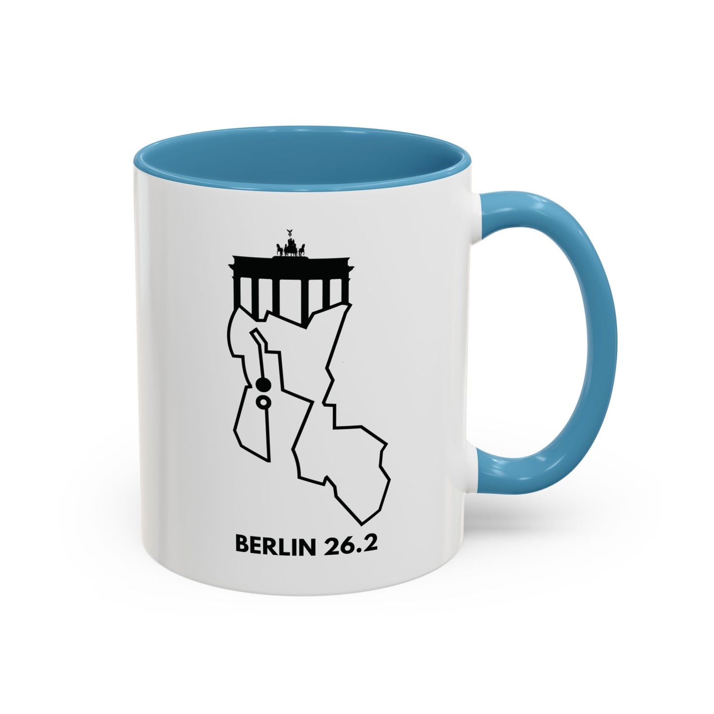 BERLIN MARATHON ROUTE 26.2 - Mug