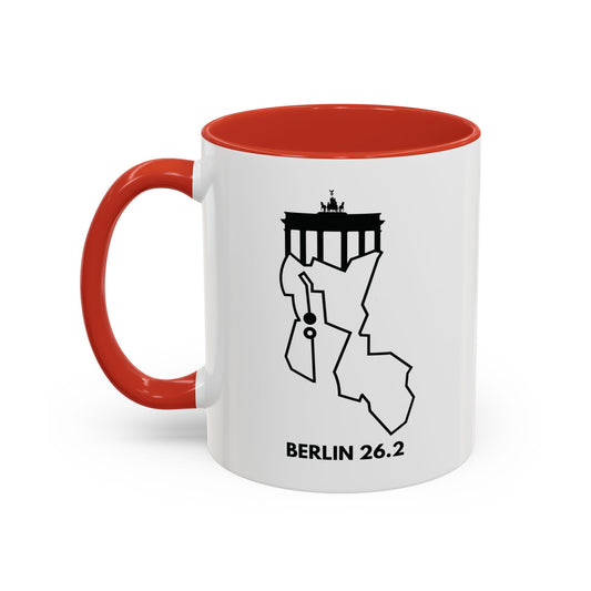 BERLIN MARATHON ROUTE 26.2 - Mug