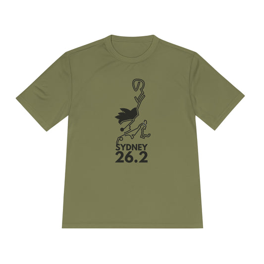 SYDNEY MARATHON ROUTE 26.2 *Premium Athletic T-Shirt