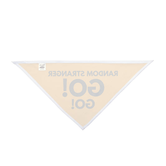 RANDO,M STRAGER GO! GO! Pet Bandana