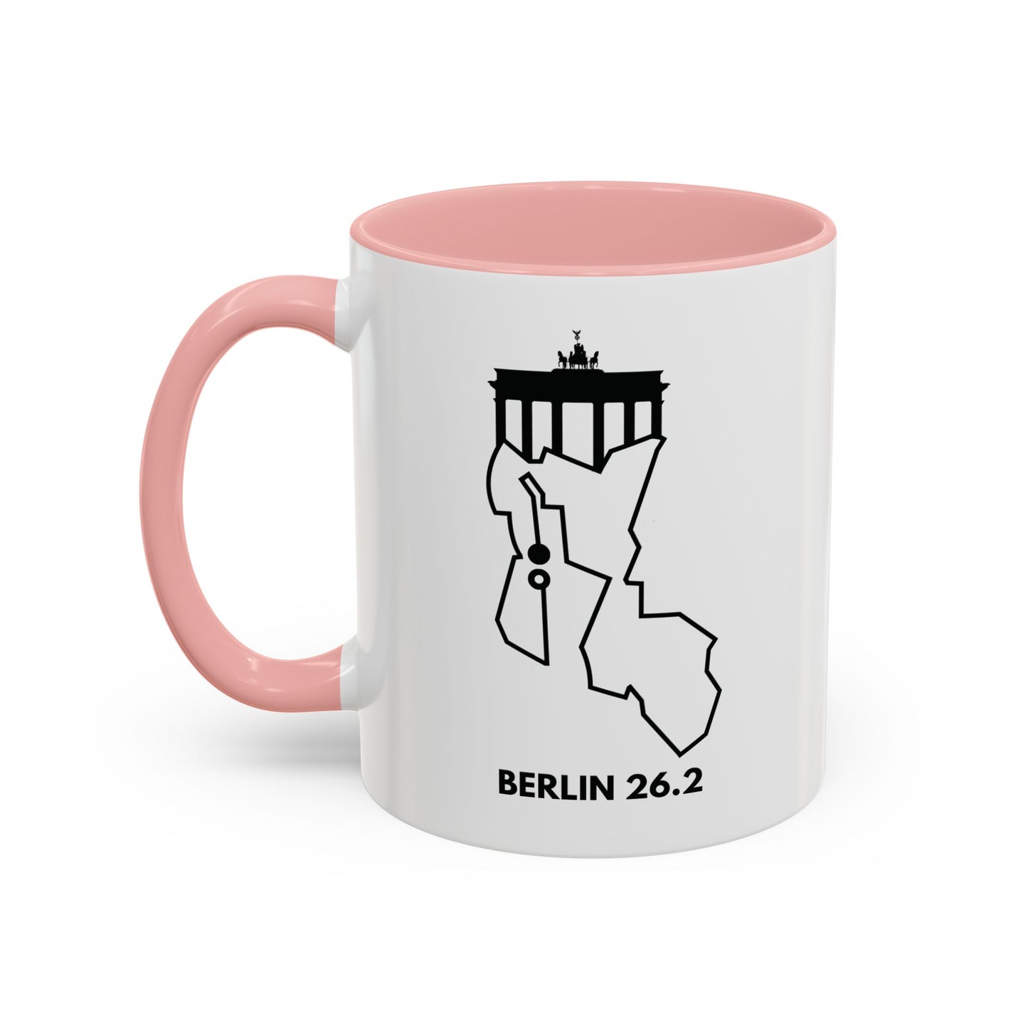 BERLIN MARATHON ROUTE 26.2 - Mug