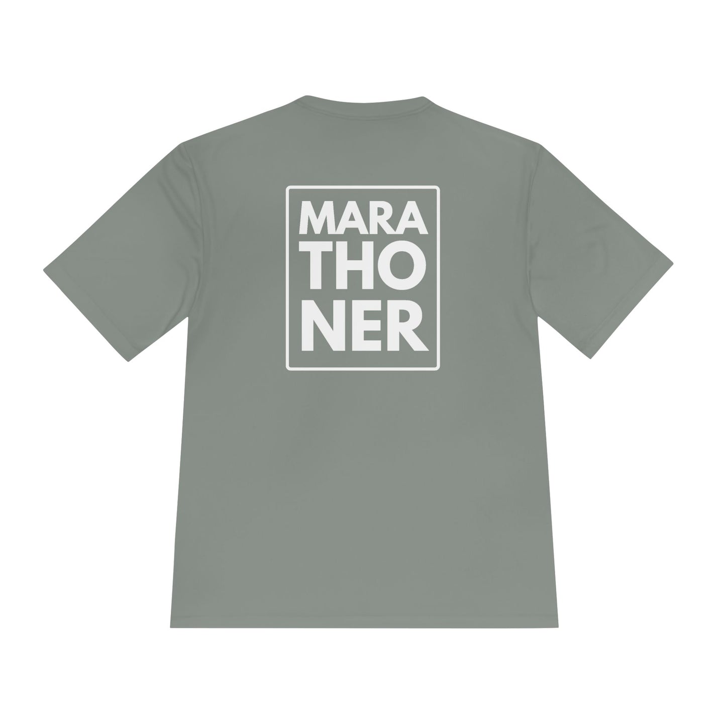 RUNNER MARATHONER Double sided *Premium Athletic T-Shirt