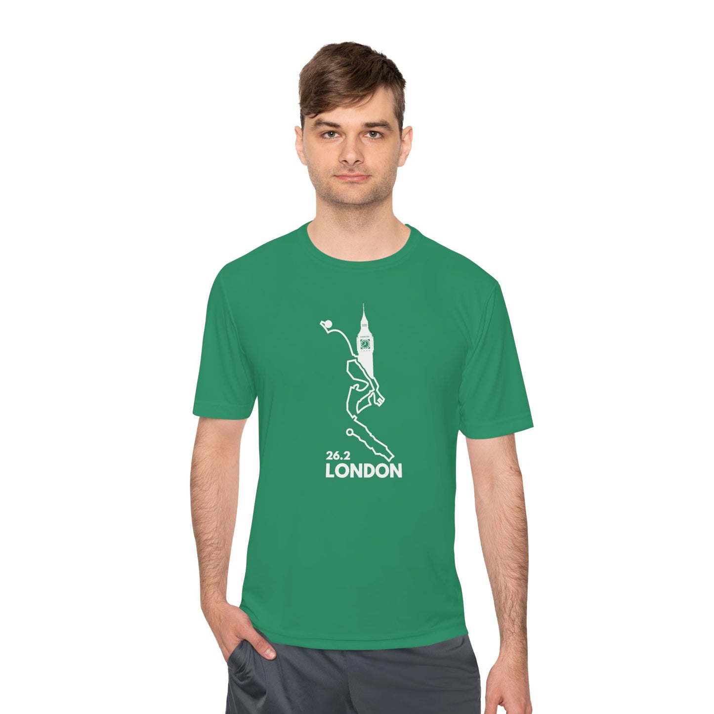 LONDON MARATHON ROUTE 26.2 - *Premium Athletic T-Shirt