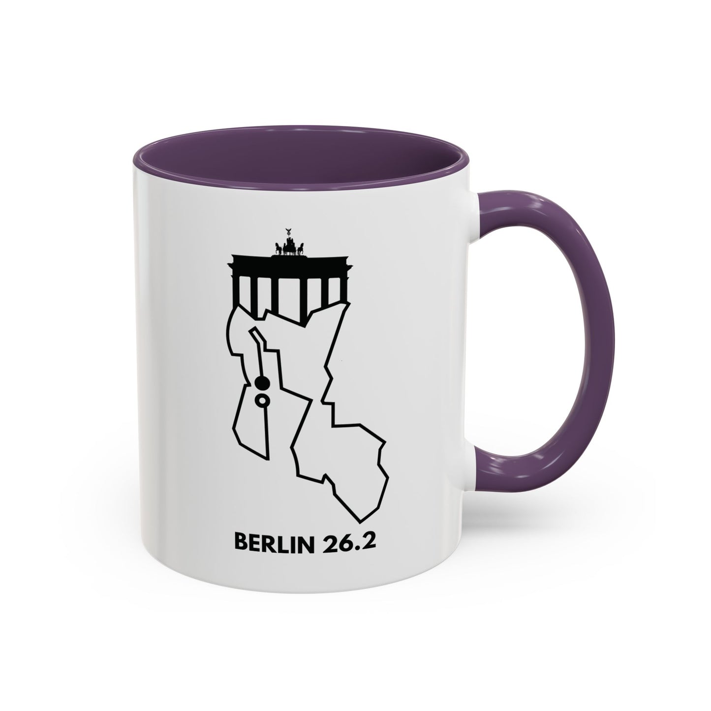 BERLIN MARATHON ROUTE 26.2 - Mug