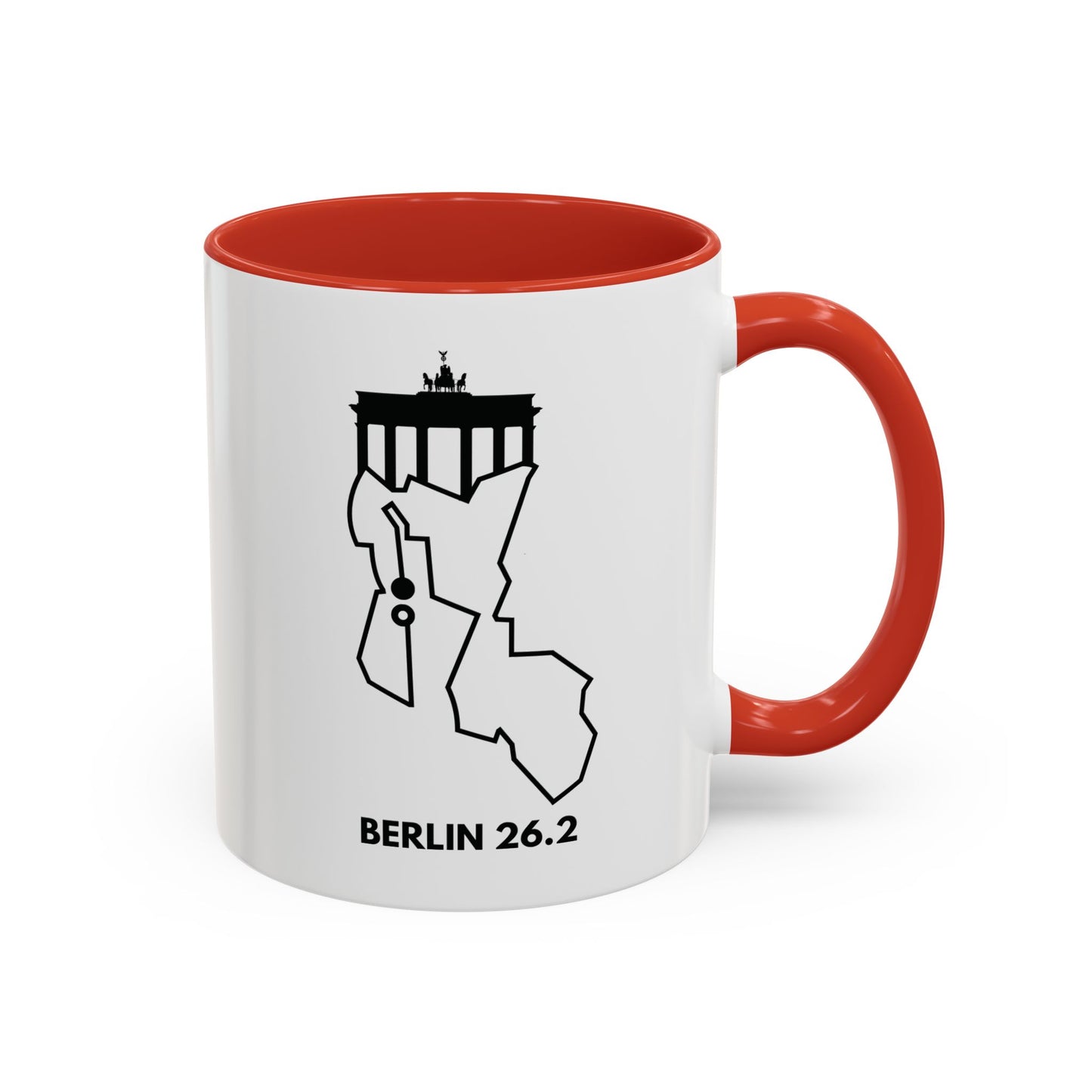 BERLIN MARATHON ROUTE 26.2 - Mug
