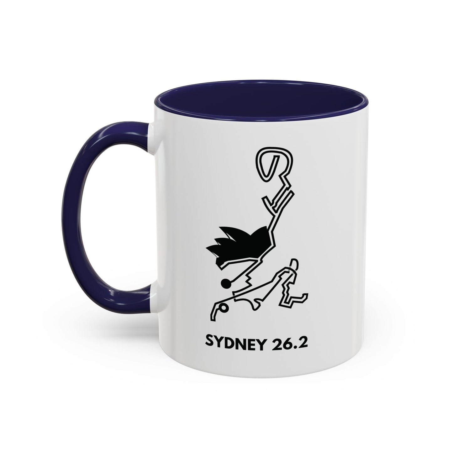 SYDNEY MARATHON ROUTE Mug