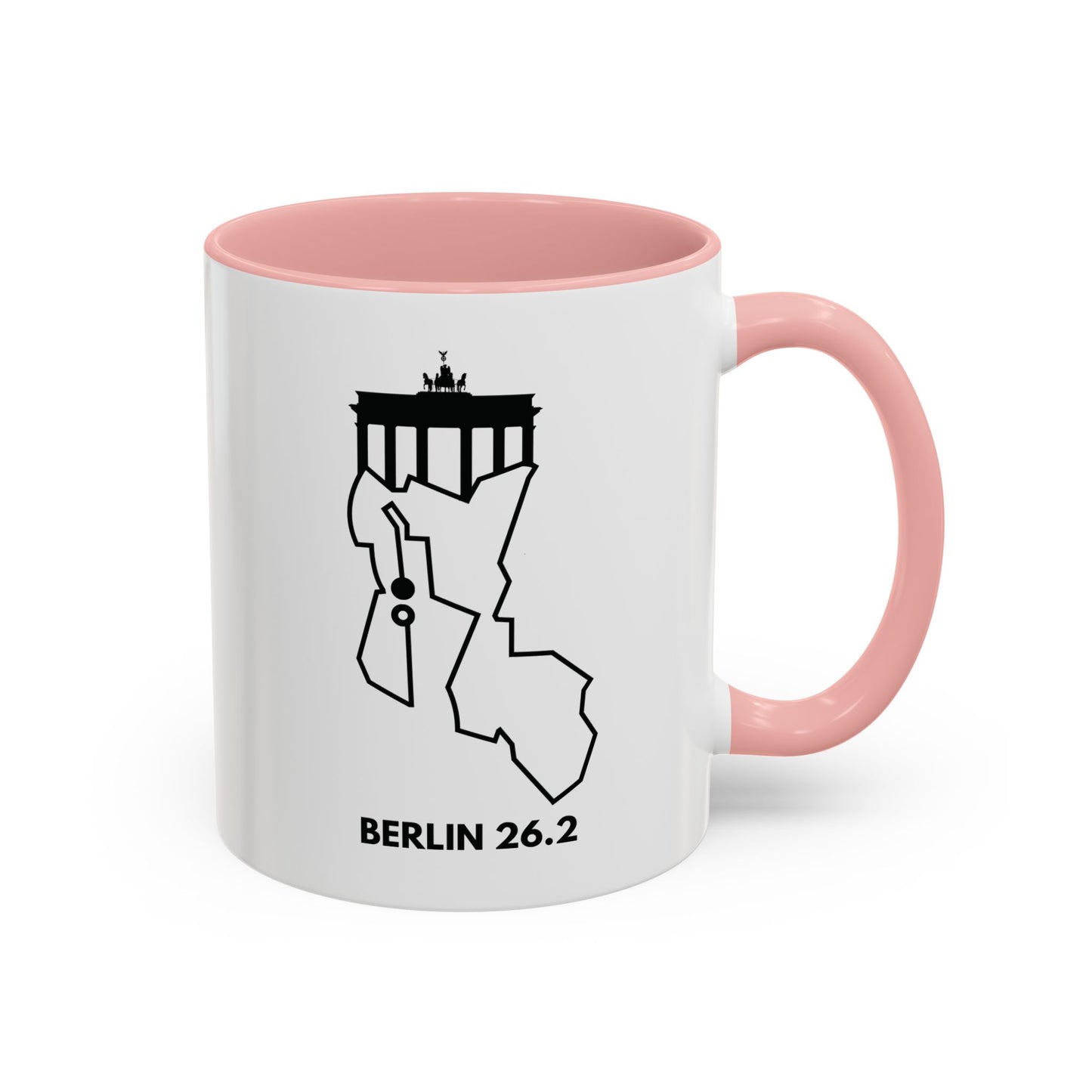 BERLIN MARATHON ROUTE 26.2 - Mug