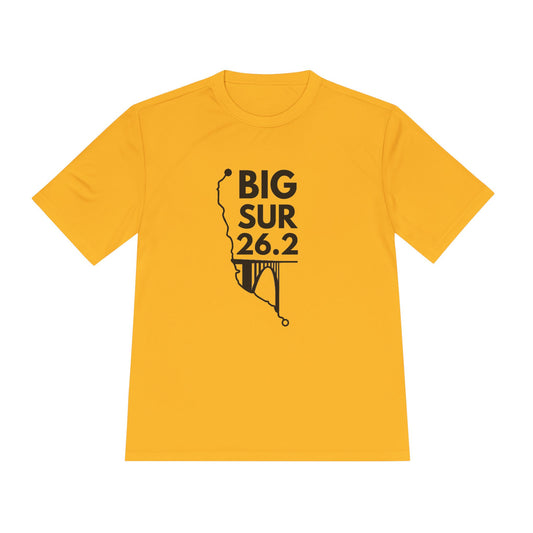 BIG SUR MARATHON ROUTE 26.2 - *Premium Athletic T-Shirt