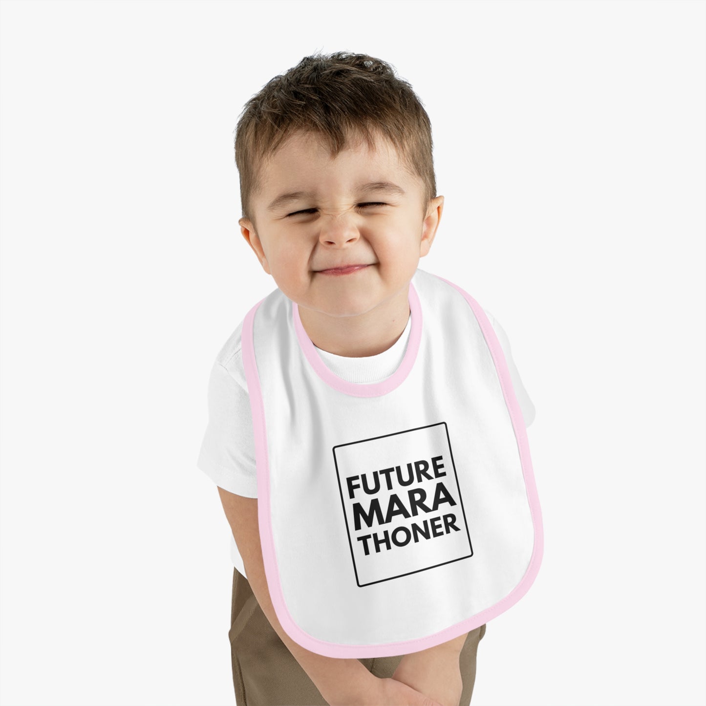 FUTURE MARATHONER Baby Bib