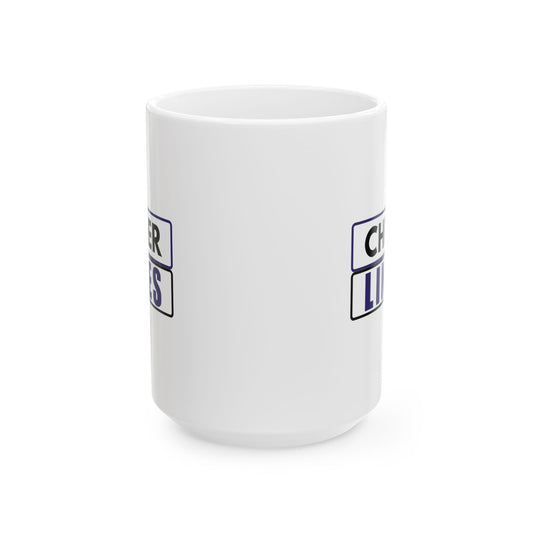 CHEER LINES Ceramic Mug