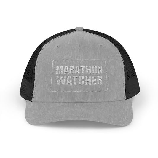 MARATHON WATCHER Snapback Dad/Mom Jokester Cap