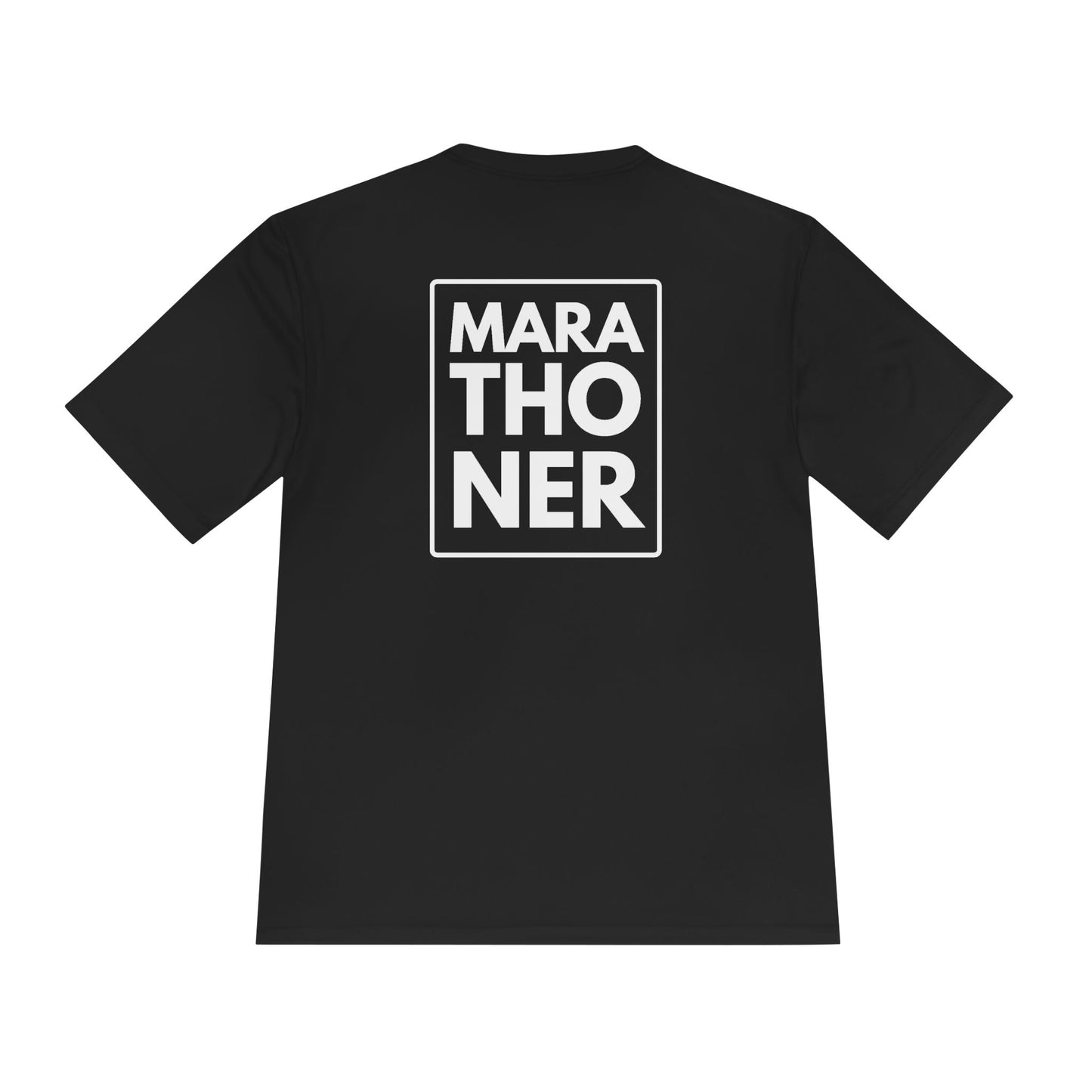 RUNNER MARATHONER Double sided *Premium Athletic T-Shirt