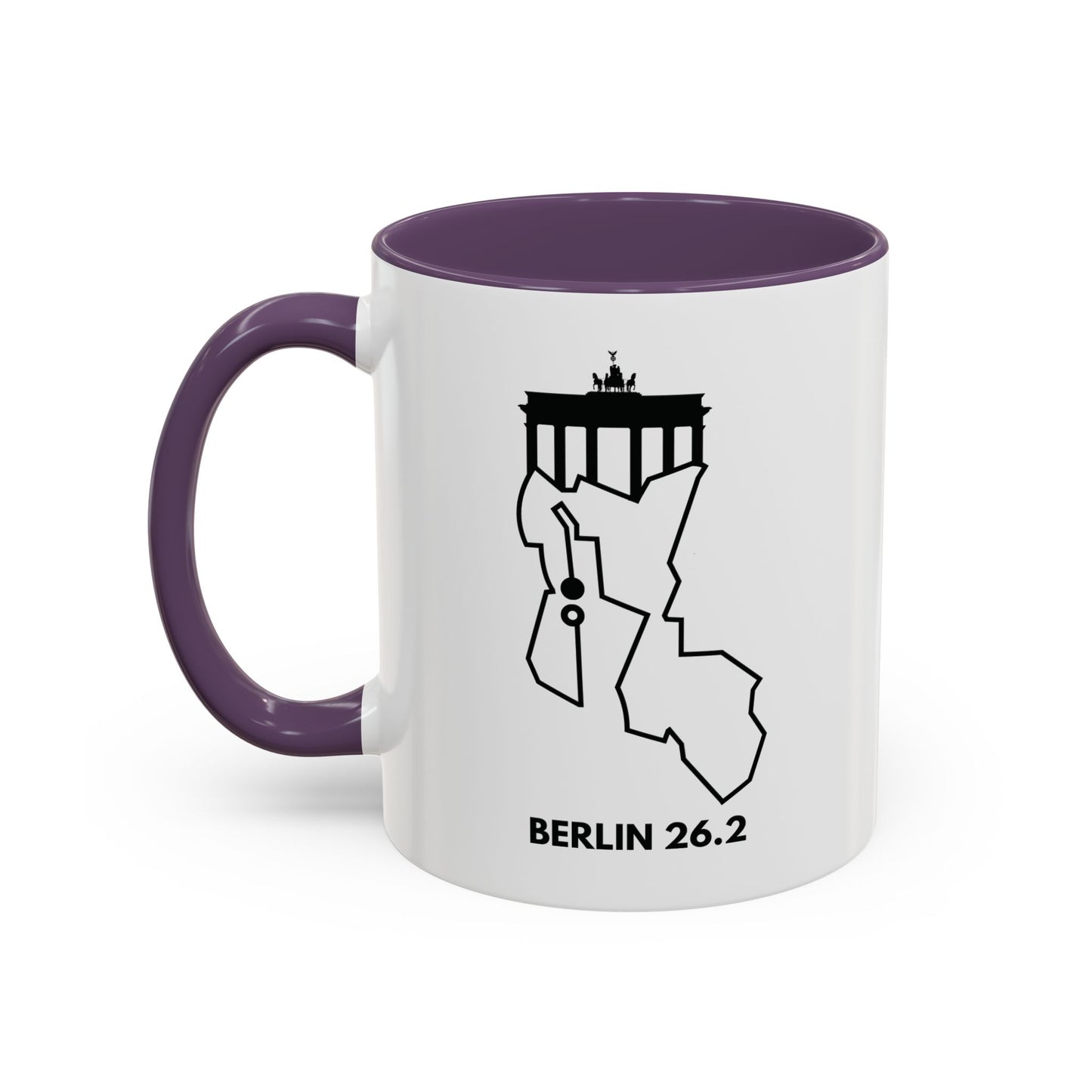 BERLIN MARATHON ROUTE 26.2 - Mug