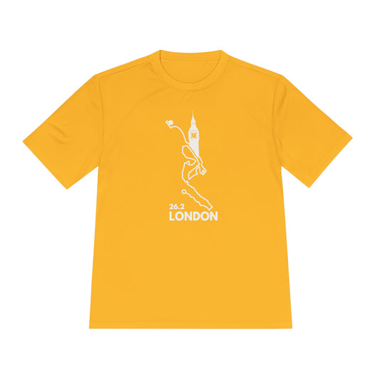 LONDON MARATHON ROUTE 26.2 - *Premium Athletic T-Shirt