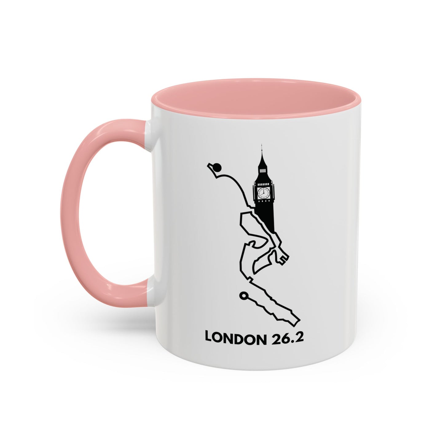 LONDON MARATHON ROUTE Mug