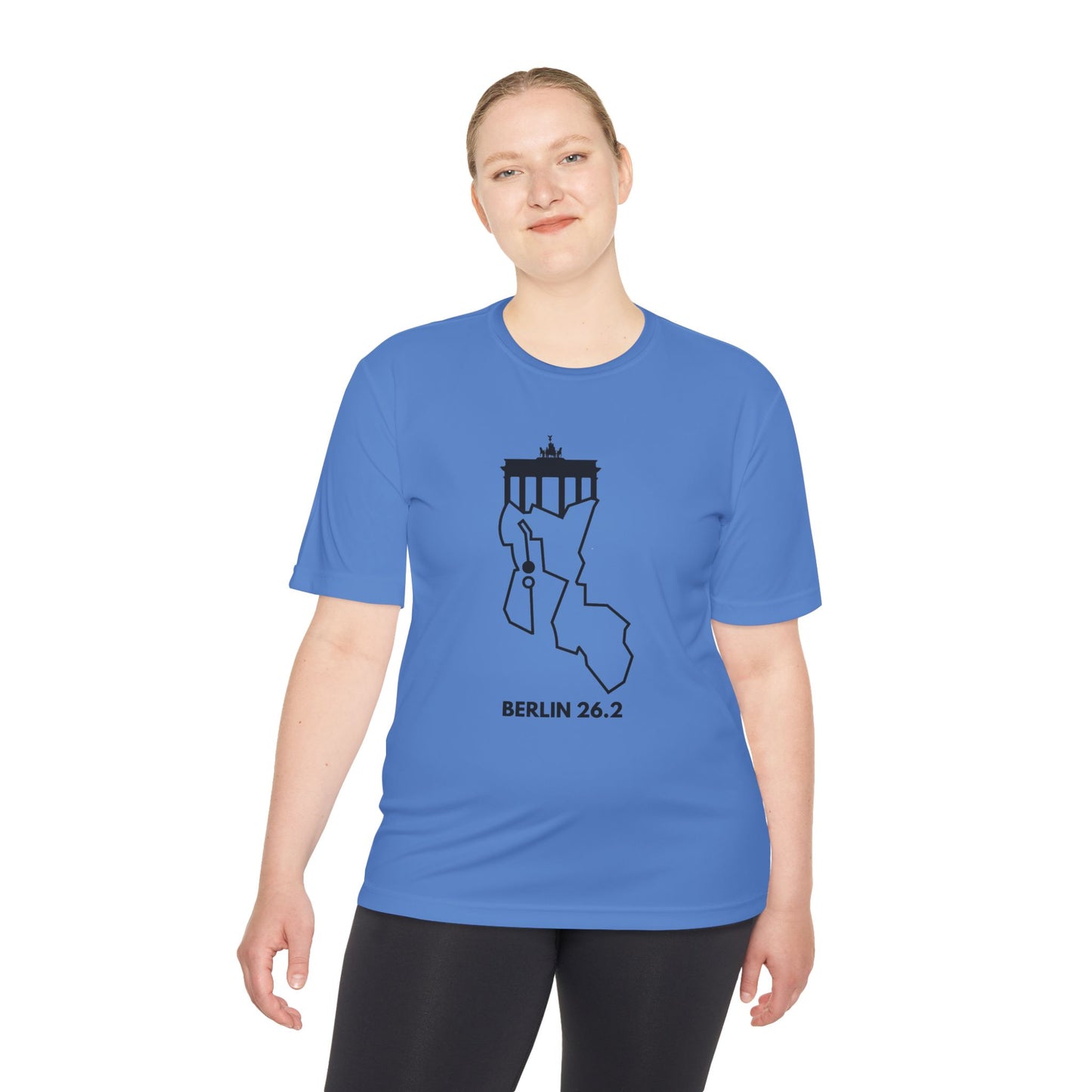 BERLIN MARATHON ROUTE 26.2 *Premium Athletic T-Shirt