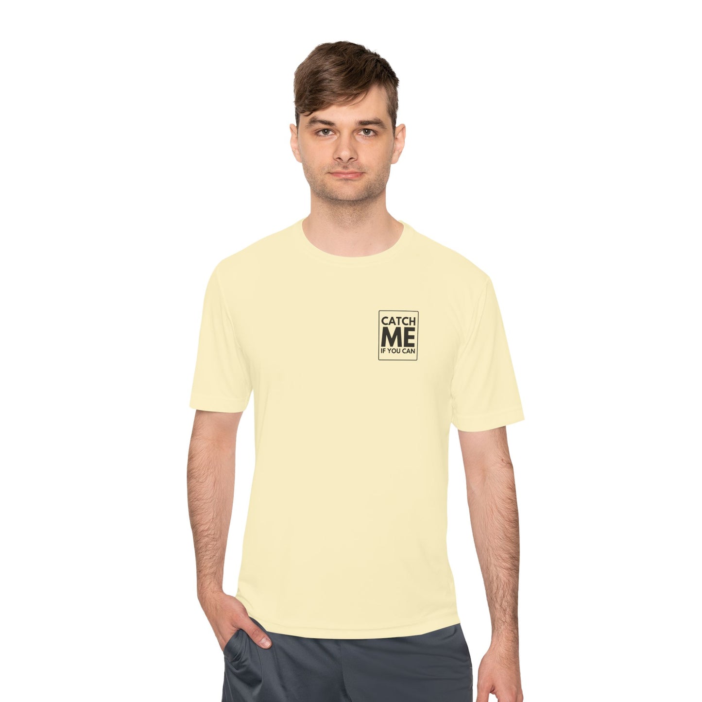 CATCH ME IF YOU CAN *Premium Athletic T-Shirt