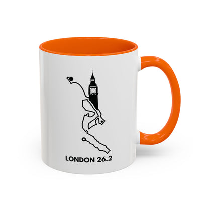 LONDON MARATHON ROUTE Mug
