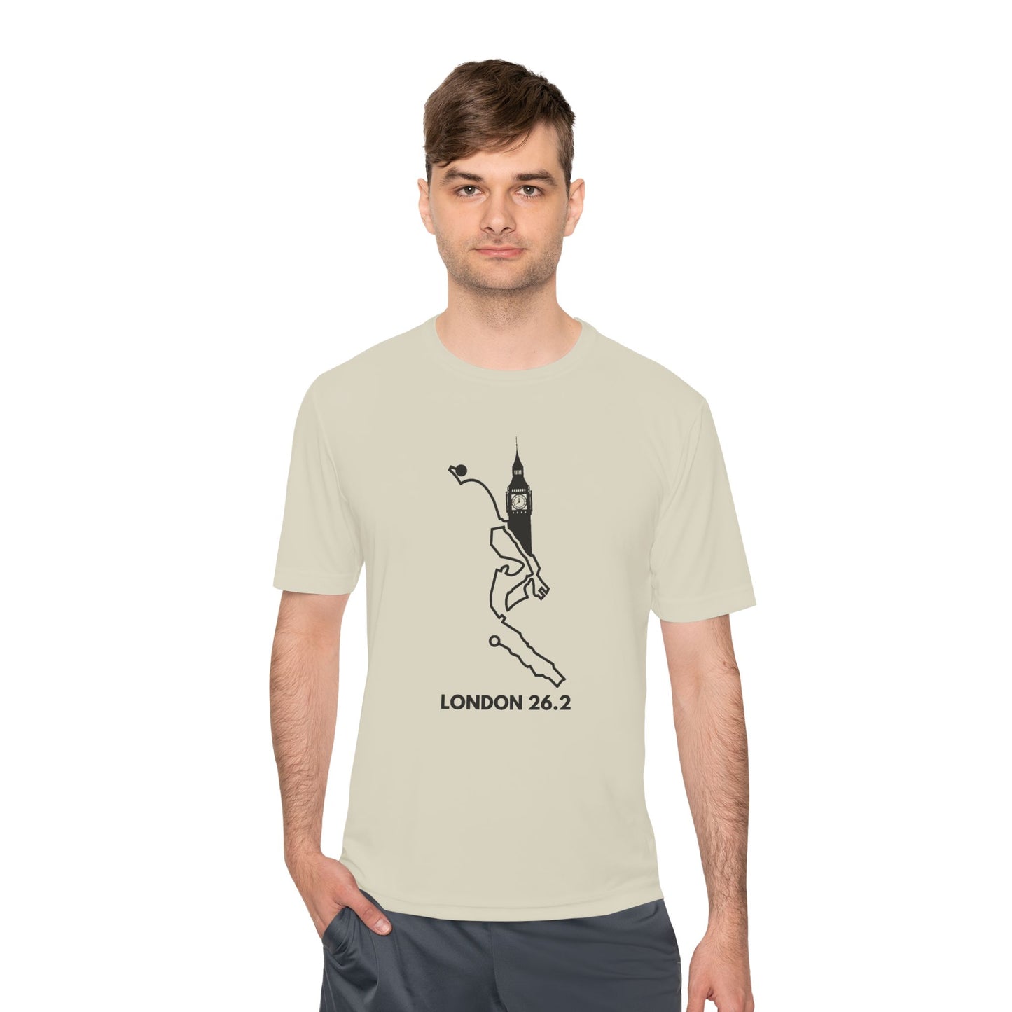 LONDON MARATHON ROUTE 26.2 - *Premium Athletic T-Shirt