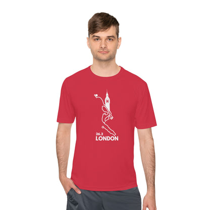 LONDON MARATHON ROUTE 26.2 - *Premium Athletic T-Shirt