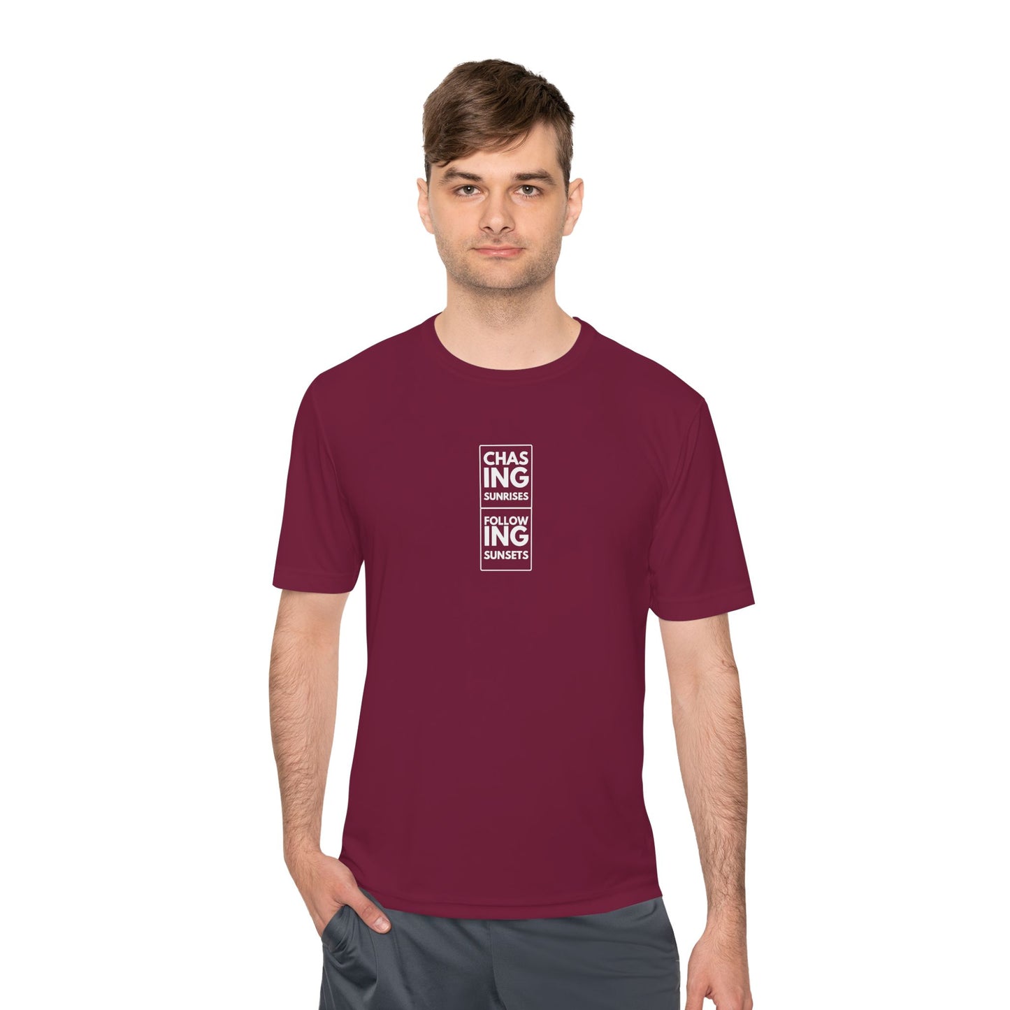SUNRISES & SUNSETS *Premium Athletic T-Shirt
