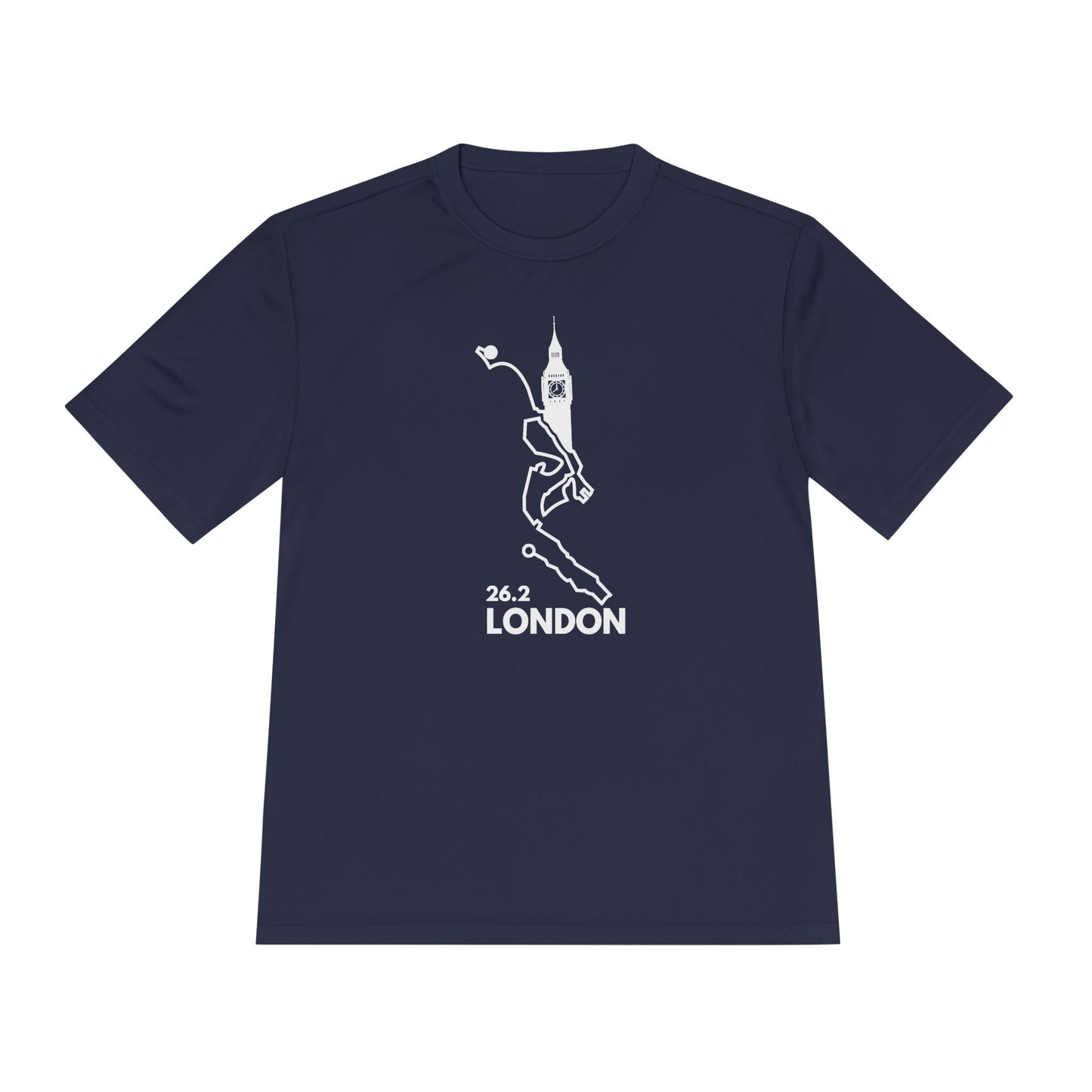 LONDON MARATHON ROUTE 26.2 - *Premium Athletic T-Shirt