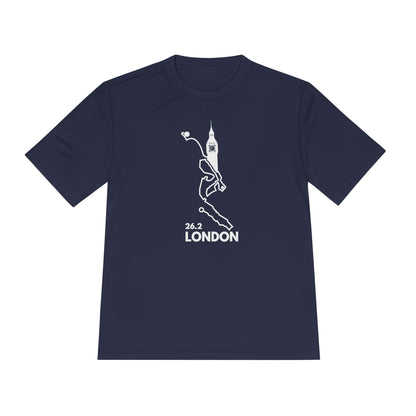 LONDON MARATHON ROUTE 26.2 - *Premium Athletic T-Shirt