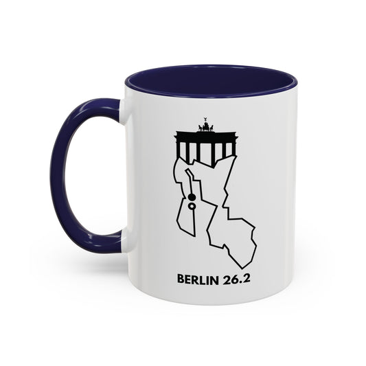 BERLIN MARATHON ROUTE 26.2 - Mug
