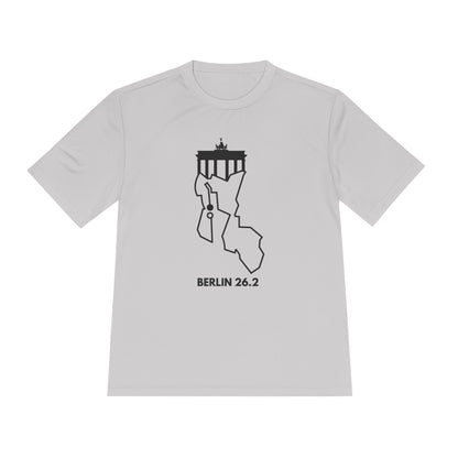 BERLIN MARATHON ROUTE 26.2 *Premium Athletic T-Shirt