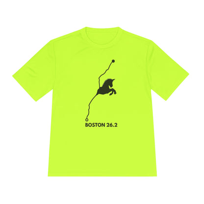 BOSTON MARATHON ROUTE 26.2 *Premium Athletic T-Shirt