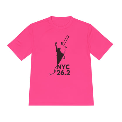 NYC MARATHON ROUTE 26.2 *Premium Athletic T-Shirt