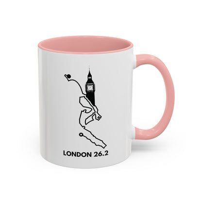 LONDON MARATHON ROUTE Mug