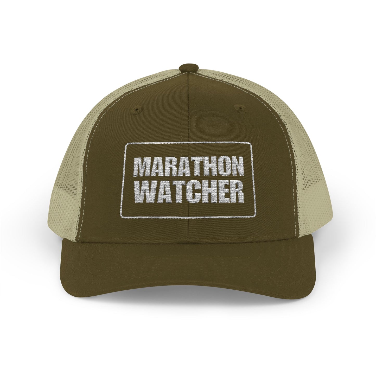 MARATHON WATCHER Snapback Dad/Mom Jokester Cap