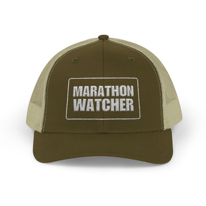 MARATHON WATCHER Snapback Dad/Mom Jokester Cap