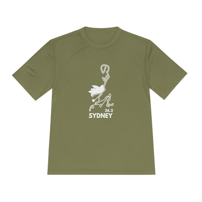 SYDNEY MARATHON ROUTE 26.2 *Premium Athletic T-Shirt W