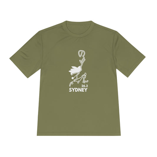 SYDNEY MARATHON ROUTE 26.2 *Premium Athletic T-Shirt W
