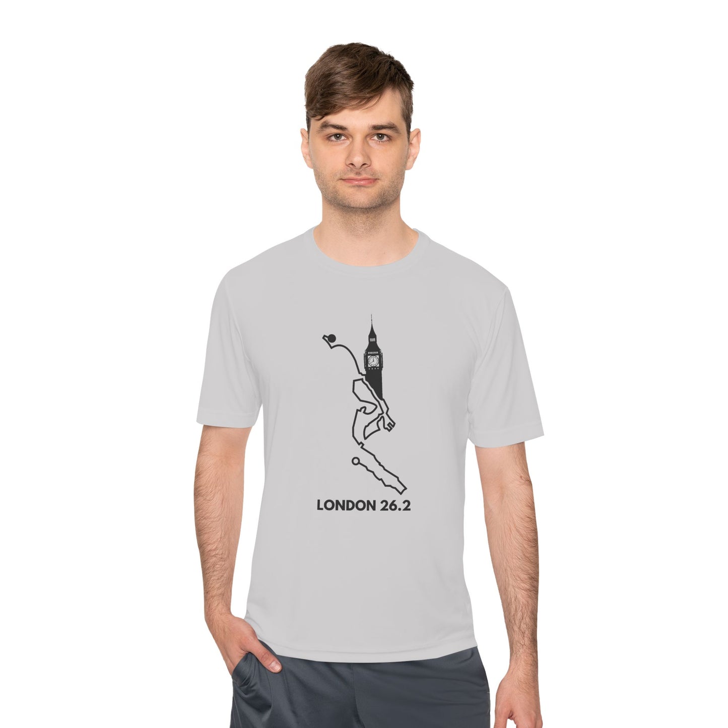 LONDON MARATHON ROUTE 26.2 - *Premium Athletic T-Shirt