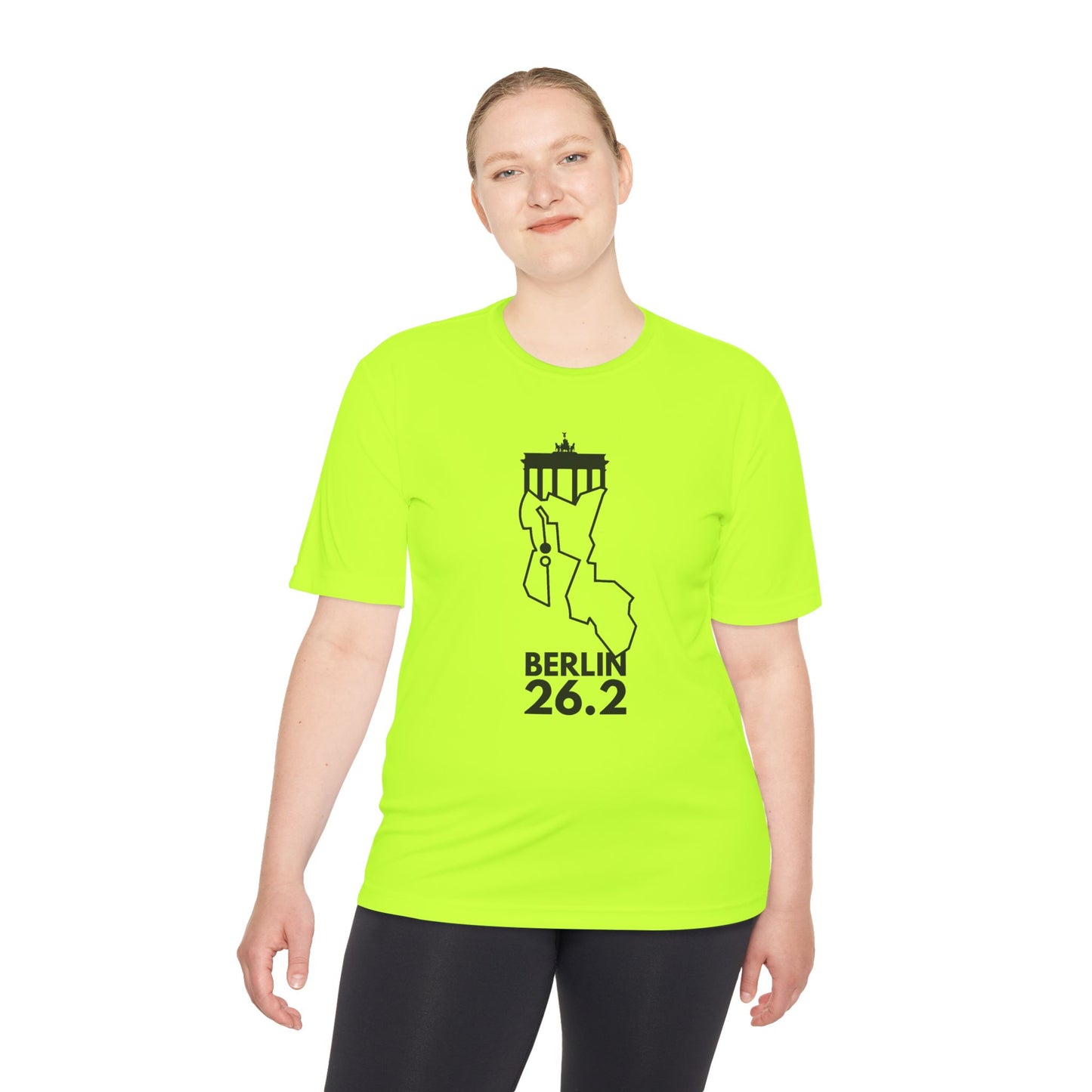 BERLIN MARATHON ROUTE 26.2 *Premium Athletic T-Shirt