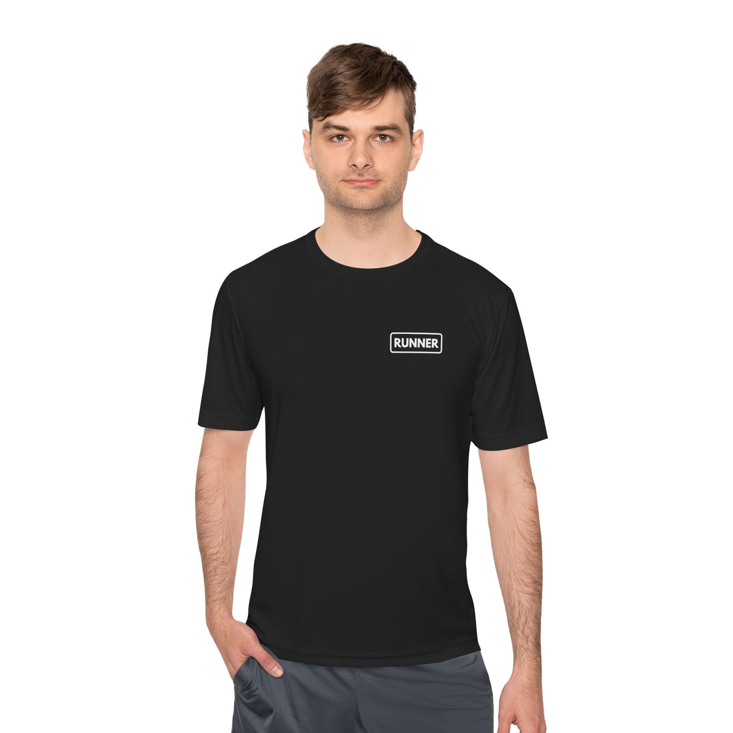 RUNNER MARATHONER Double sided *Premium Athletic T-Shirt