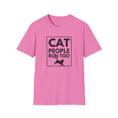 CAT PEOPLE RUN TOO T-Shirt