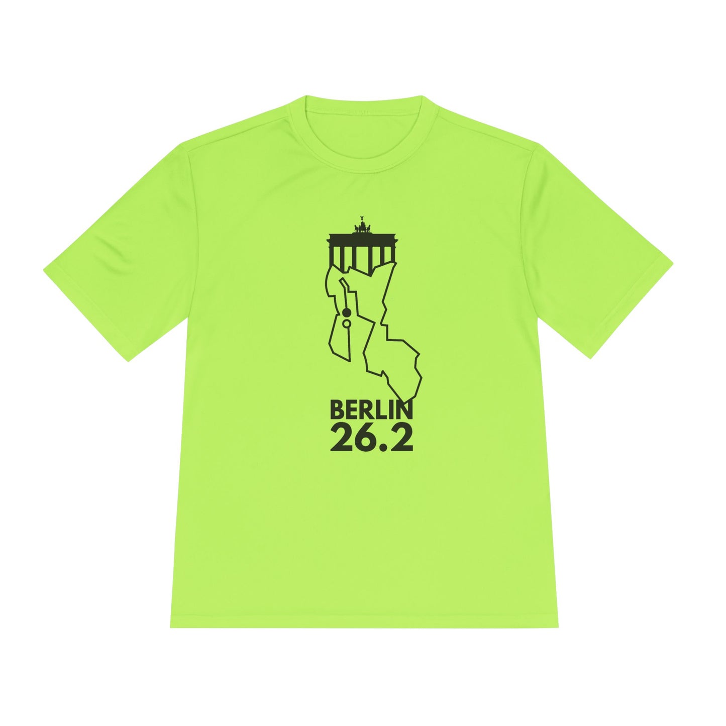 BERLIN MARATHON ROUTE 26.2 *Premium Athletic T-Shirt